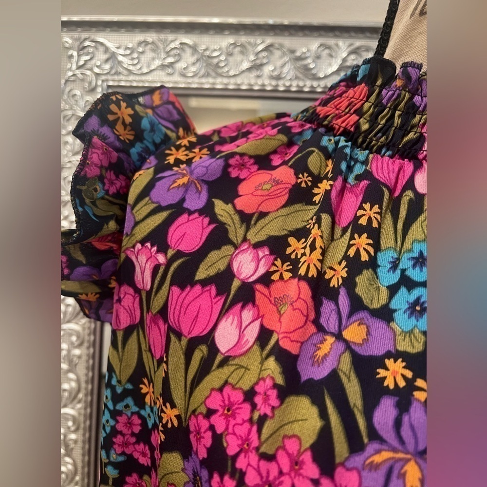Emery Rose Flower print dress - Picture 4 of 5
